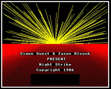 Night Strike (1986)(Guest and Alcock)[NIGHT] screen shot title